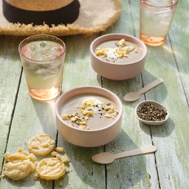 🍄Chilled Mushroom Soup🍄