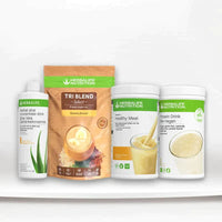 Thumbnail for Vegan Pack - Aloe Max - Vegan Protein Drink Mix - Tri Blend Coffee Caramel